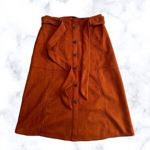 Burnt Orange Skirt